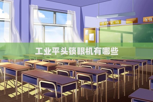 工業平頭鎖眼機有哪些  第1張