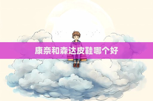 康奈和森達皮鞋哪個好  第1張