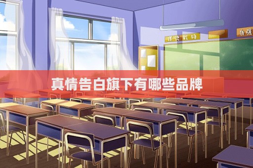 真情告白旗下有哪些品牌  第1張