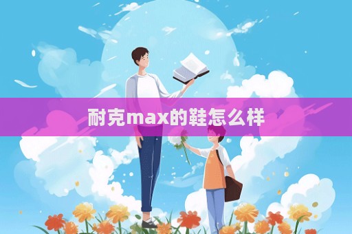 耐克max的鞋怎么樣
