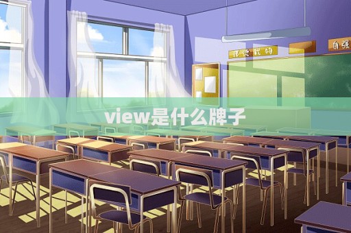 view是什么牌子  第1張