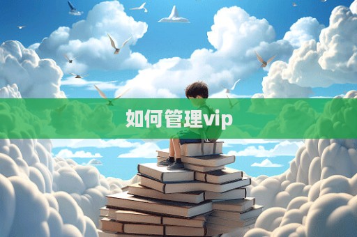 如何管理vip  第1張