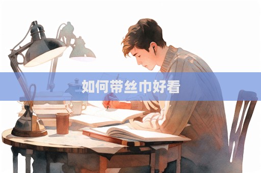 如何帶絲巾好看  第1張