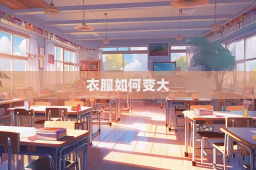 衣服如何變大  第1張