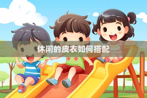 休閑的皮衣如何搭配
