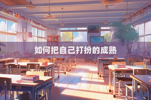 如何把自己打扮的成熟  第1張