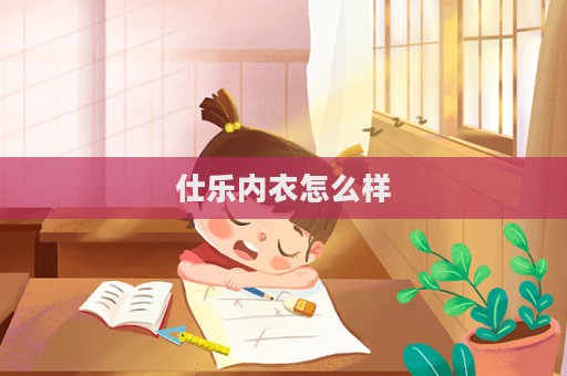 仕樂內衣怎么樣