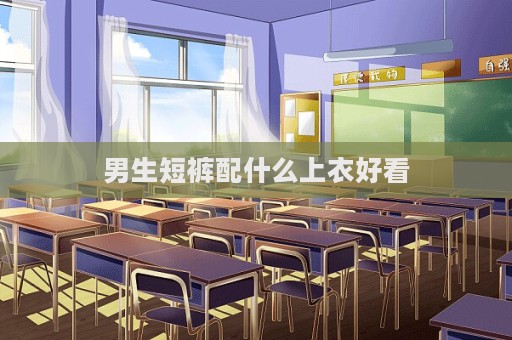 男生短褲配什么上衣好看  第1張