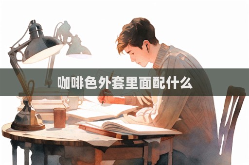 咖啡色外套里面配什么