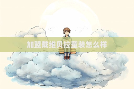 加盟戴維貝拉童裝怎么樣