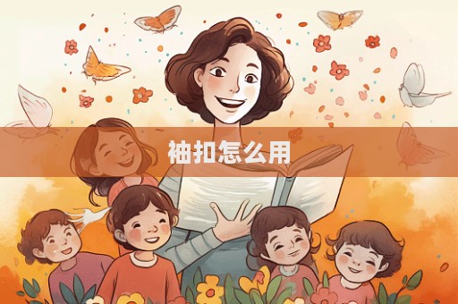 袖扣怎么用