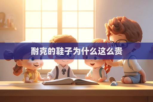 耐克的鞋子為什么這么貴  第1張