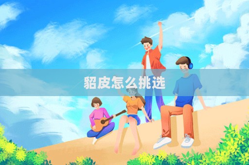 貂皮怎么挑選