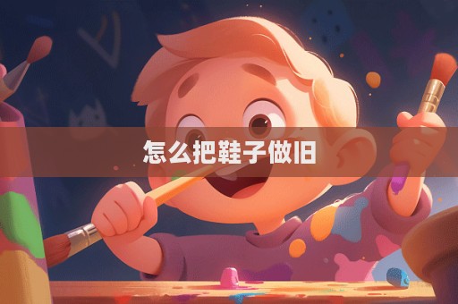 怎么把鞋子做舊
