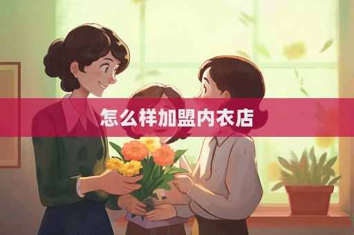 怎么樣加盟內衣店  第1張
