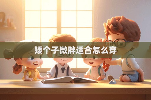 矮個子微胖適合怎么穿