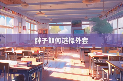 胖子如何選擇外套  第1張