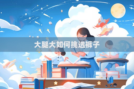 大腿大如何挑選褲子