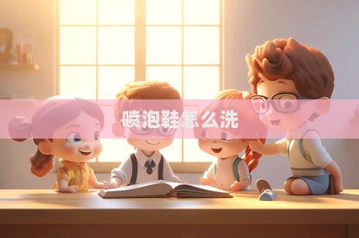噴泡鞋怎么洗