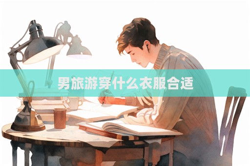 男旅游穿什么衣服合適  第1張