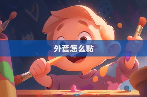 外套怎么粘
