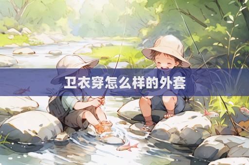 衛衣穿怎么樣的外套