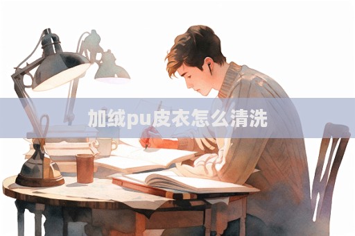 加絨pu皮衣怎么清洗