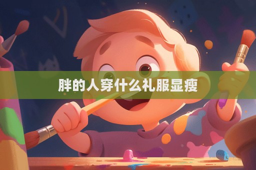 胖的人穿什么禮服顯瘦