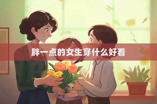 胖一點的女生穿什么好看