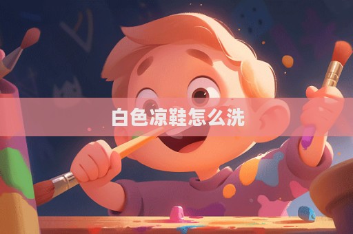 白色涼鞋怎么洗