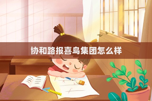 協和路報喜鳥集團怎么樣