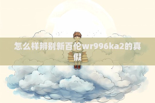 怎么樣辨別新百倫wr996ka2的真假