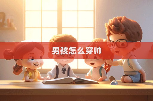 男孩怎么穿帥