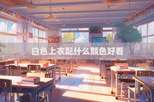 白色上衣配什么顏色好看  第1張
