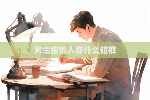 男生瘦的人穿什么短褲  第1張