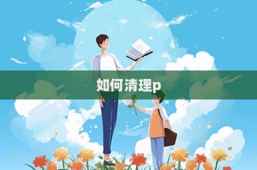 如何清理p