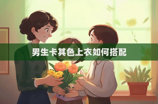 男生卡其色上衣如何搭配