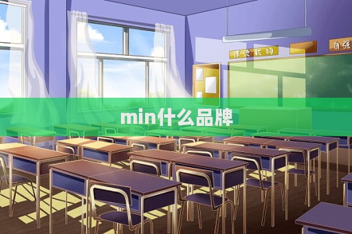 min什么品牌  第1張