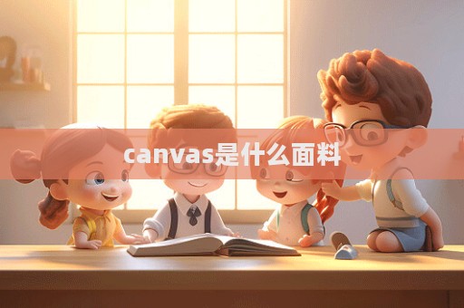 canvas是什么面料