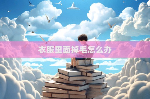 衣服里面掉毛怎么辦  第1張