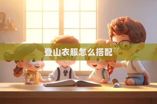 登山衣服怎么搭配