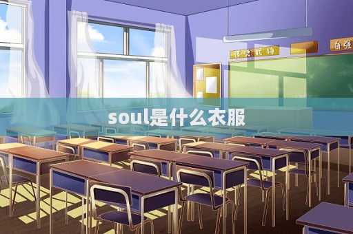 soul是什么衣服