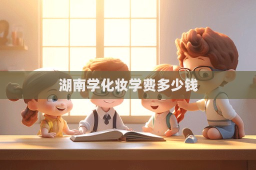 湖南學化妝學費多少錢  第1張