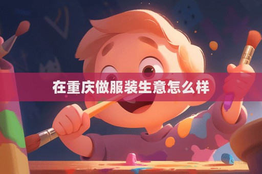 在重慶做服裝生意怎么樣  第1張