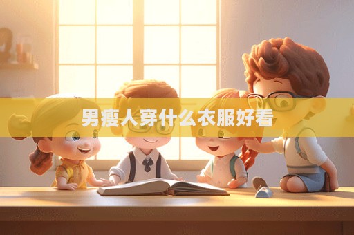 男瘦人穿什么衣服好看