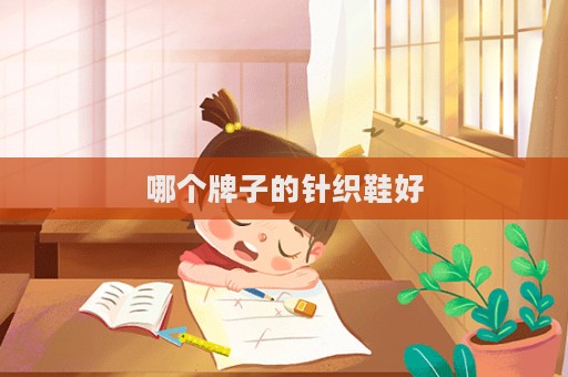 哪個牌子的針織鞋好