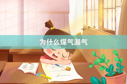 為什么煤氣漏氣