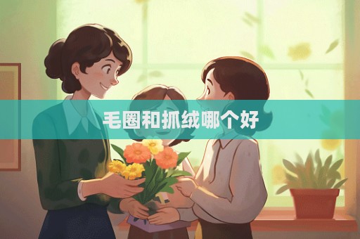 毛圈和抓絨哪個好