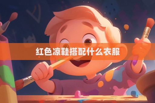 紅色涼鞋搭配什么衣服