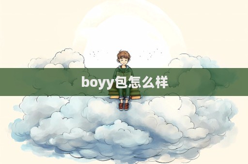 boyy包怎么樣  第1張